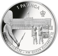 () Монета Тонга 2012 год 1 паанга ""  Биметалл (Серебро - Ниобиум)  UNC